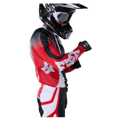 Krosový dres Fox FLEXAIR - THORN 2027 - Červená