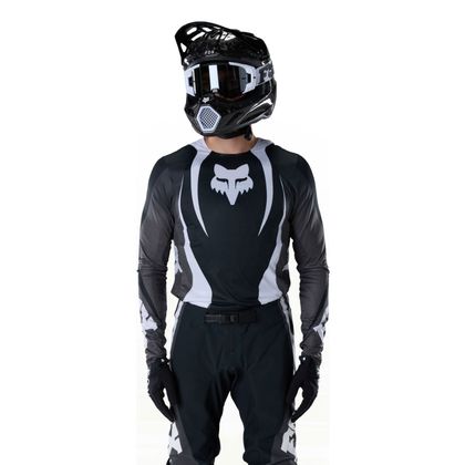Maillot cross Fox FLEXAIR - THORN 2027 - Noir / Blanc
