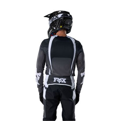 Krosový dres Fox FLEXAIR - THORN 2027 - Černá / Bílá