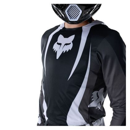 Krosový dres Fox FLEXAIR - THORN 2027 - Černá / Bílá