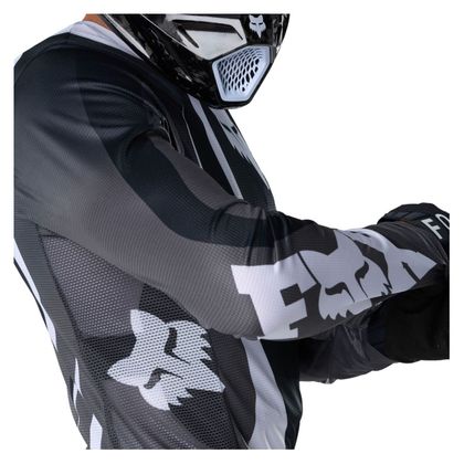 Krosový dres Fox FLEXAIR - THORN 2027 - Černá / Bílá