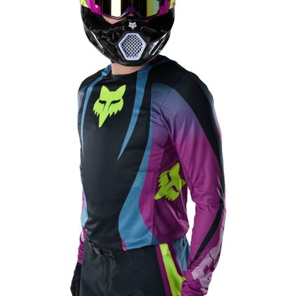 Maillot cross Fox FLEXAIR - THORN 2027 - Violet / Noir