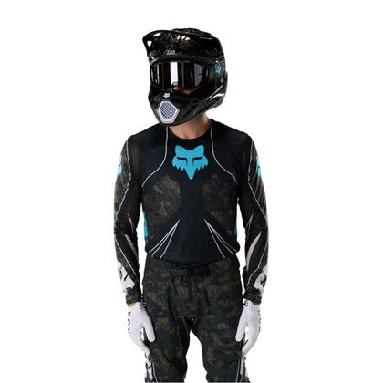 Camisola de motocross Fox FLEXAIR - APEX 2027 - Preto