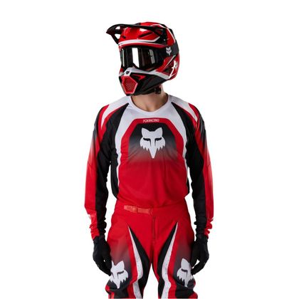 Maillot cross Fox 180 - FRAME 2027 - Rouge