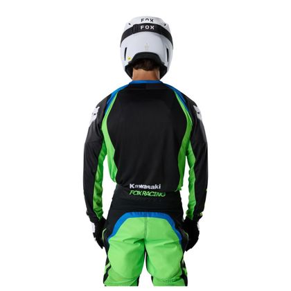 Krosový dres Fox 180 - KAWASAKI 2027 - Černá