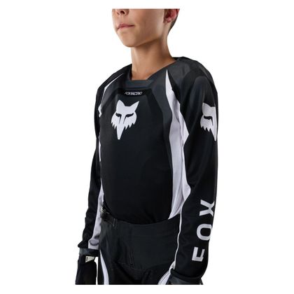 Fox 180 - FRAME - KINDER Crossshirt - Zwart