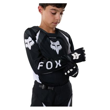 Fox 180 - FRAME - KINDER Crossshirt - Zwart