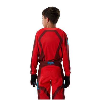 Fox 180 - RAID - KINDER Crossshirt - Oranje