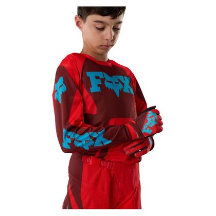 Fox 180 - RAID - KINDER Crossshirt - Oranje