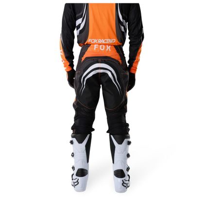 Krosové kalhoty Fox 180 - DRAFT 2027 - Černá / Oranžová