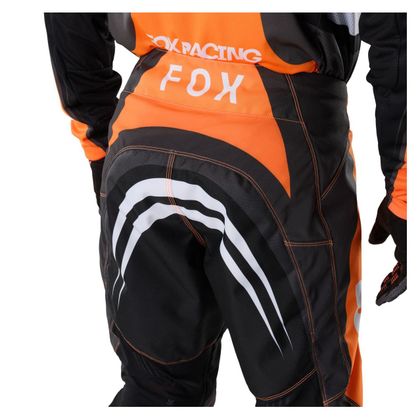 Krosové kalhoty Fox 180 - DRAFT 2027 - Černá / Oranžová