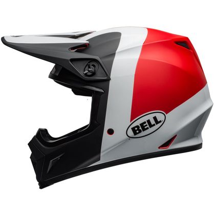 Casco de motocross Bell MX-9 MIPS PRESENCE BLACK/WHITE/RED 2019
