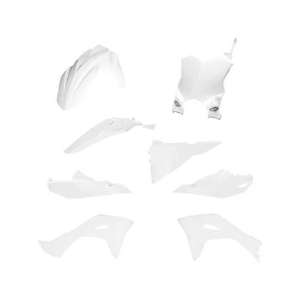 Kit plastiques CYCRA 5 PIECES REPLICA BLANC KAWASAKI