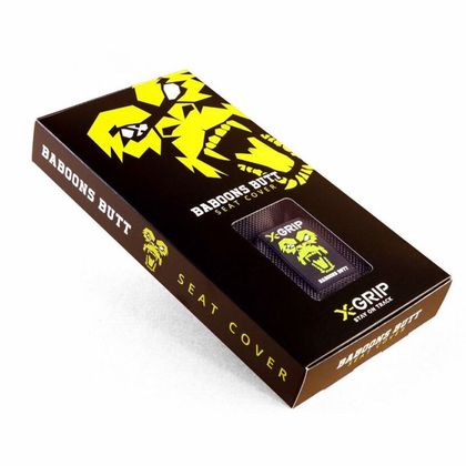 X-GRIP BABOONS ACHTERSTEDE Zadelhoes - Zwart