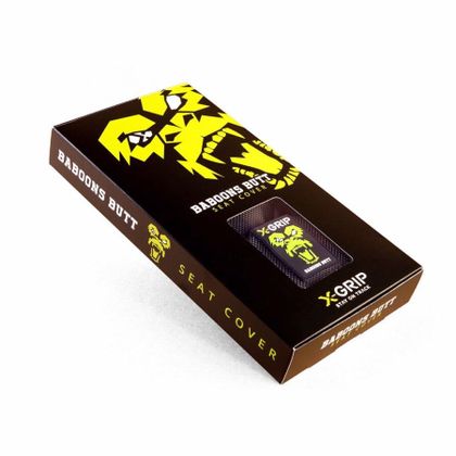 X-GRIP BABOONS BUTT Zadelhoes - Zwart