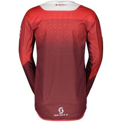 Camiseta de motocross Scott PODIUM PRO 2024 - Rojo / Gris
