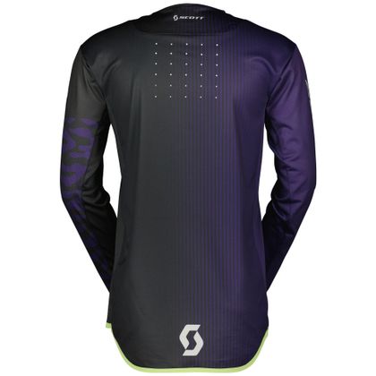 Camiseta de motocross Scott PODIUM PRO 2024 - Negro / Violeta