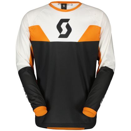 Camiseta de motocross Scott EVO TRACK 2024 - Negro / Naranja Ref : SCO1505 