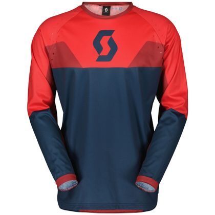 Camiseta de motocross Scott EVO TRACK 2024 - Azul / Rojo Ref : SCO1506 