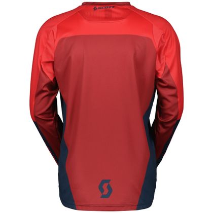 Camiseta de motocross Scott EVO TRACK NIÑO - Azul / Rojo