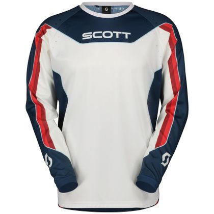 Camiseta de motocross Scott EVO DIRT 2024 - Rojo / Blanco Ref : SCO1507 