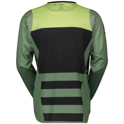 Camiseta de motocross Scott EVO RACE 2024 - Verde / Negro