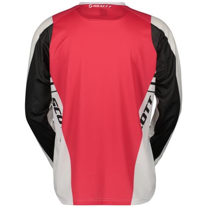 Camiseta de motocross Scott EVO SWAP 2024 - Blanco / Rosa