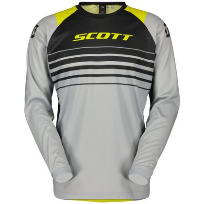 Camiseta de motocross Scott EVO SWAP 2024 - Gris / Amarillo Ref : SCO1515 