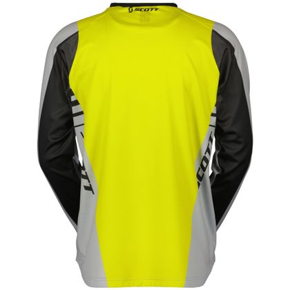 Camiseta de motocross Scott EVO SWAP 2024 - Gris / Amarillo