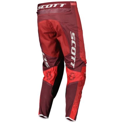 Pantalón de motocross Scott PODIUM PRO 2024 - Rojo / Gris