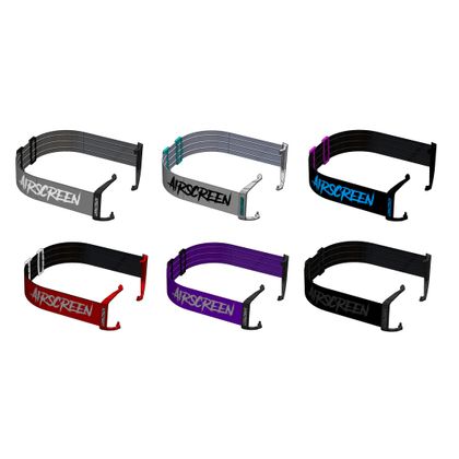 Airscreen ERSATZTEIL AERO 05 Stirnband - Lila / Weiß