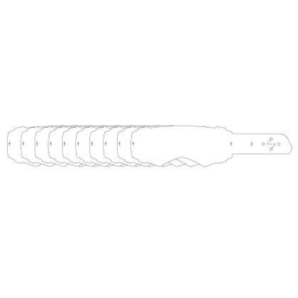 Airscreen Set of 10 for AERO Tear-offs Ref : ASM0046 / 001-023-05 