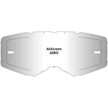 Ecran Masque Airscreen AERO EX 2025 - Gris Ref : ASM0026 / 001-019-06 
