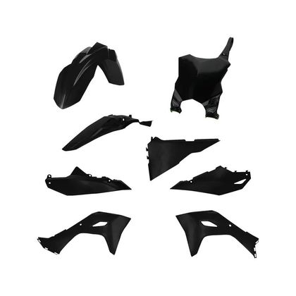 Kit plastiques CYCRA 5 PIECES REPLICA NOIR KAWASAKI