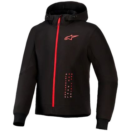 Alpinestars RADIUM TECH Motorcycle sweatshirt - Black / Red Ref : AP4135 