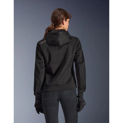 Alpinestars STELLA CHROME SUPERAIRFLOW Motorcycle sweatshirt - Black / Brown