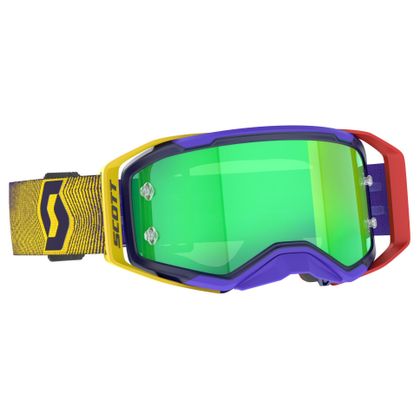 Masque cross Scott PROSPECT 2.0 2025 - Rouge / Jaune