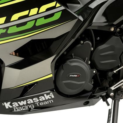 Puig Kit de 3 pare-carters Motorbeveiliging - Zwart