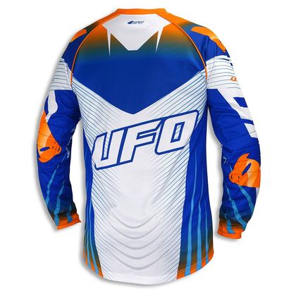 Camiseta de motocross Ufo VOLTAGE - AZUL/BLANCO  2016