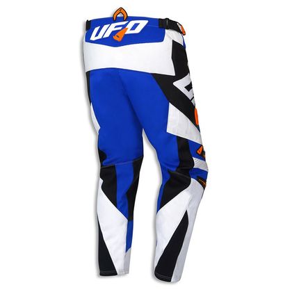 Pantalón de motocross Ufo VOLTAGE - AZUL/BLANCO  2016