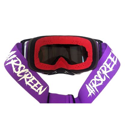 Masque cross Airscreen AERO 05 EX écran clair 2025 - Violet / Gris