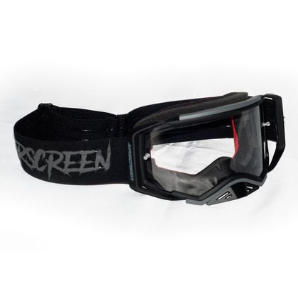 Masque cross Airscreen Aero 04 MX écran clair 2025 - Noir / Gris Ref : ASM0016 / 001-018-04 