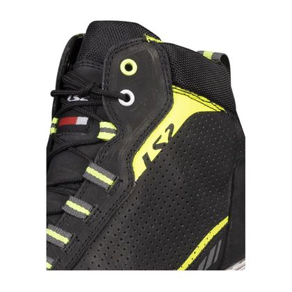 LS2 ZOE Motorbike sneakers - Black / Yellow