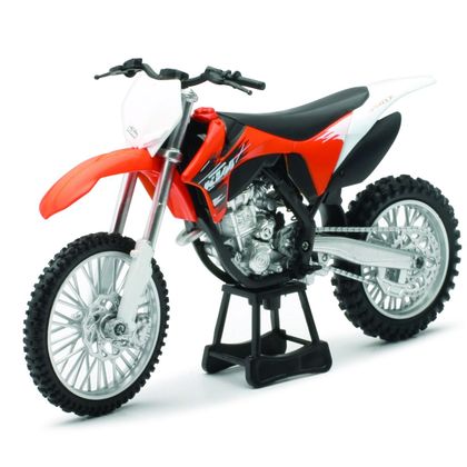 Modellino in scala Newray Moto KTM 350 SX-F - scala 1/12 - Arancione / Nero Ref : NRY0010 / 44093 