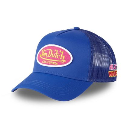 Casquette Von Dutch POLY - Bleu Ref : VDH0439 / VD/1/CT/POLY/12-TU 