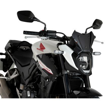 Puig SPORT Windscherm - Zwart Ref: PUI0693 HONDA 500 CB 500 HORNET - 2024 - 2025