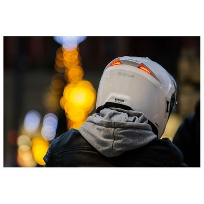 Casque intégral Sena PHANTOM AVEC INTERCOM - Blanc