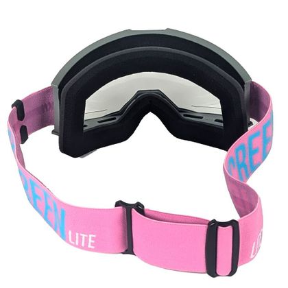 Airscreen Lite 02 MX Schirm Iridium 2025 Cross-Maske - Grau / Pinke