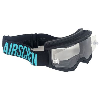 Masque cross Airscreen Lite 02 EX écran clair 2025 - Noir Ref : ASM0157 / 001-026-02 