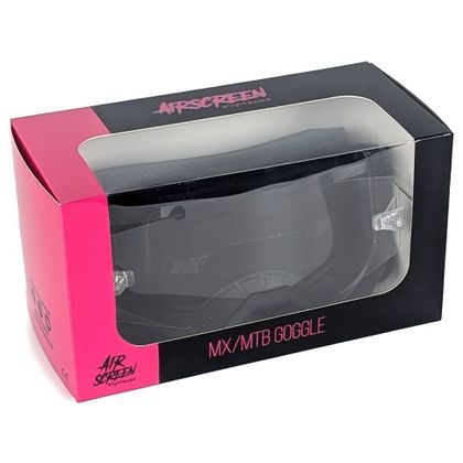 Masque cross Airscreen Lite 02 EX écran clair 2025 - Noir